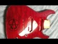 Allegaeon signature greg burgess guitar build