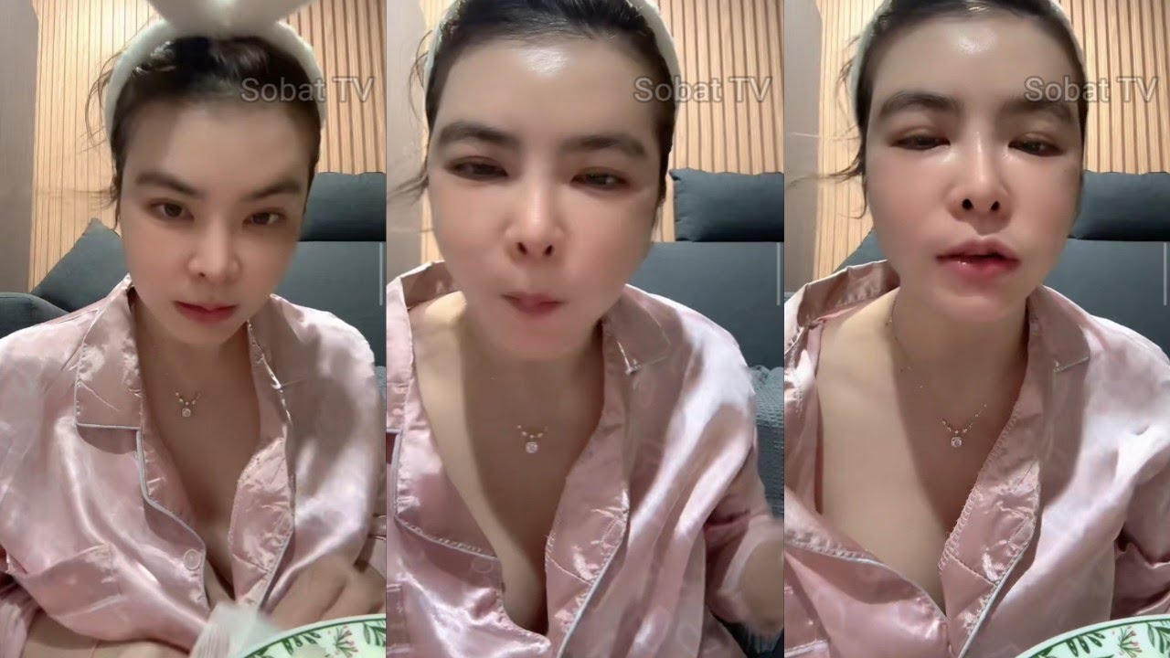 Live Tiktok Blunder‼️Baju Tidur Blunder K3lihatan J3las Bob4 Nya Nyesal Gak Nonton