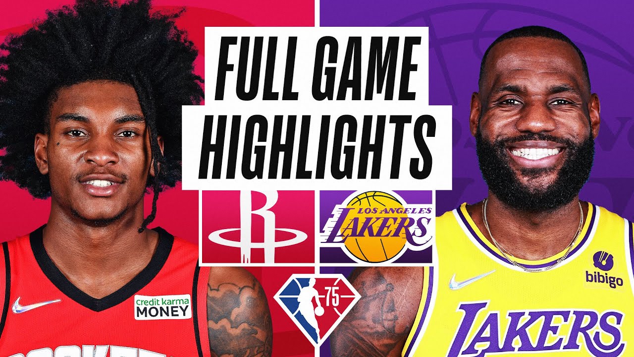 How to watch Lakers vs. Rockets: NBA live stream info, TV channel ...