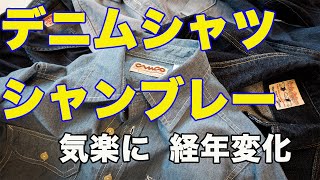 【デニムシャツ】【シャンブレーシャツ】が気になる時に見る動画　代表5ブランド紹介！CAMCO, COOTIE, EDWIN, UNIQLO, D'ARTISAN