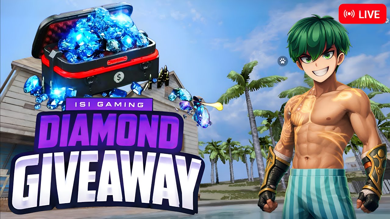 isi GAMING Live 100 Like 100 Daimond