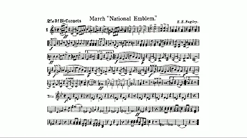 NATIONAL EMBLEM MARCH by Edwin Eugene Bagley - 2nd and 3rd B flat Clarinet