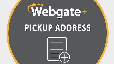 EDI RONA - Pickup address by EDI Gateway