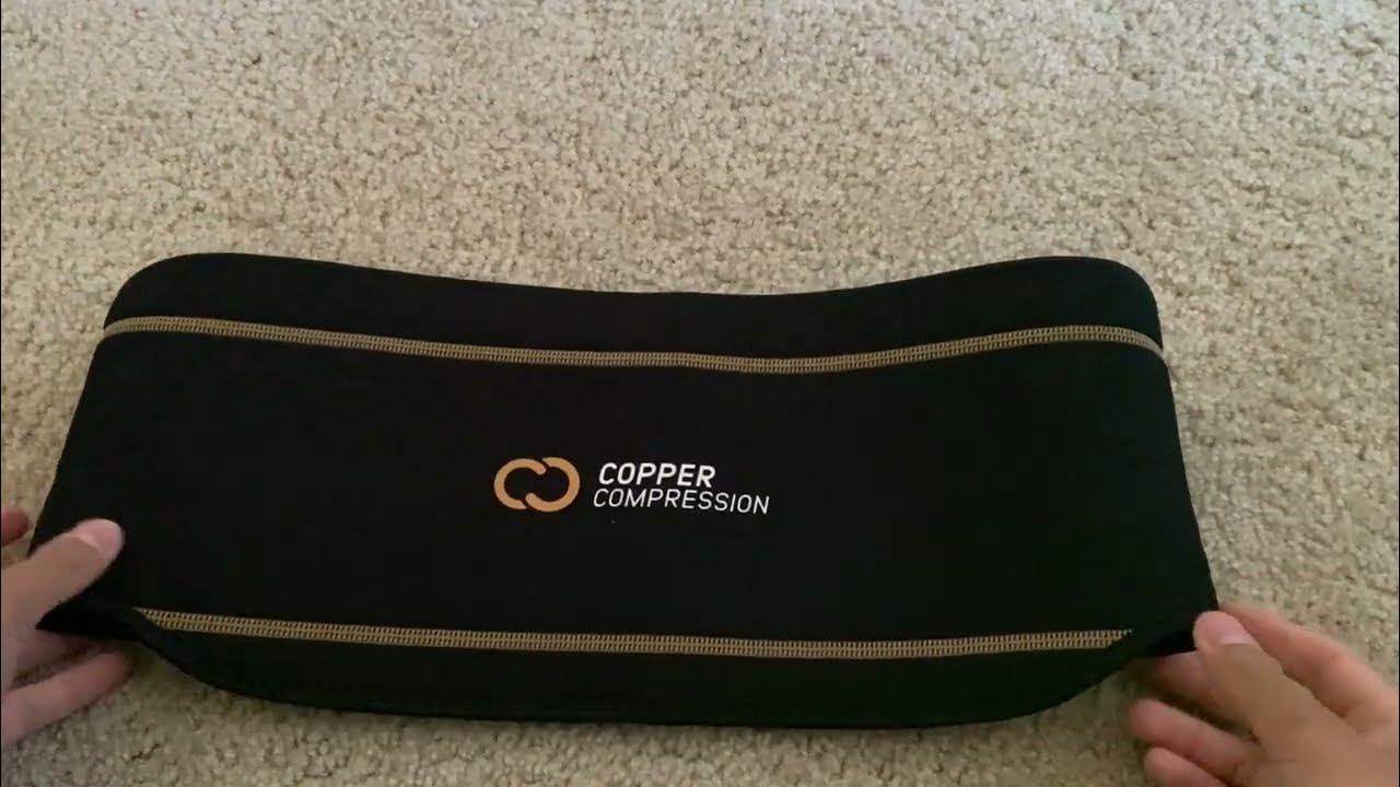 Copper Compression Back Brace Showcase 