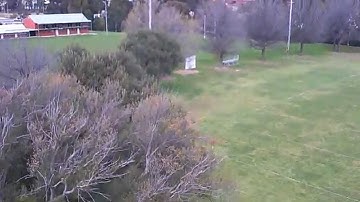 Syma X5C hover attempt in strong wind ~33km/h (20mi/h)