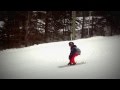 Back flip en ski dans un coussin dair air bag