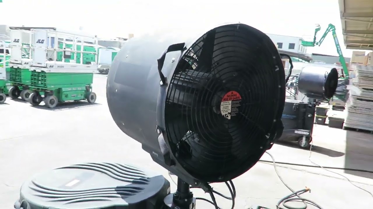 39 Power Breezer Pb10-A-06-B Portable Misting Cooler OahuAuctions.com Sunbelt Hawaii Auction