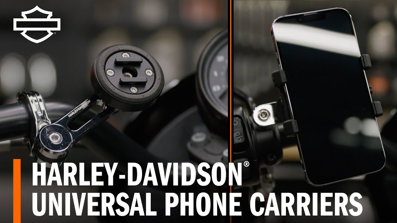 Harley-Davidson Universal Phone Carrier & Handlebar Mount