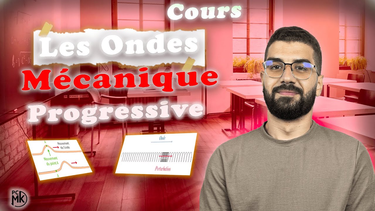 Les Ondes Mécaniques Progressives (Cours) 2Bac .(SM-PC-SVT)