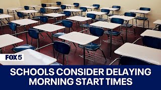 Fairfax County weighs delaying middle school start times