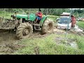 John Deere stuck in mud•||•tracktor John Deere terjebak di lumpur