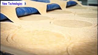 Incredible Amazing Fully Automated Pizza Production Line And Modern Bread Production inside Factory