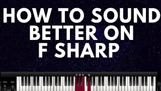 HOW TO SOUND BETTER ON F SHARP PART 1(Instructor  Caleb)