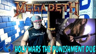 Megadeth  Holy Wars  The Punishment Due - Producer Reaction