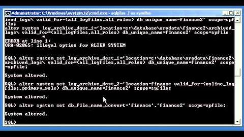 Oracle DBA Justin - How to create a basic Dataguard physical standby database # 2 of 3