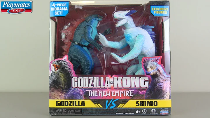 Godzilla vs. Shimo Playset Unboxing, Build, & Review! (Playmates Godzilla x Kong: The New Empire)