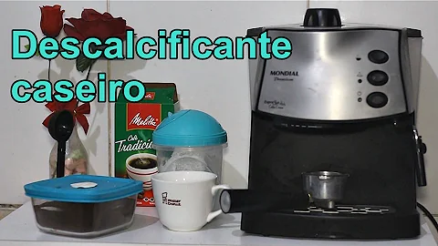 Como Descalcificar máquina de café?