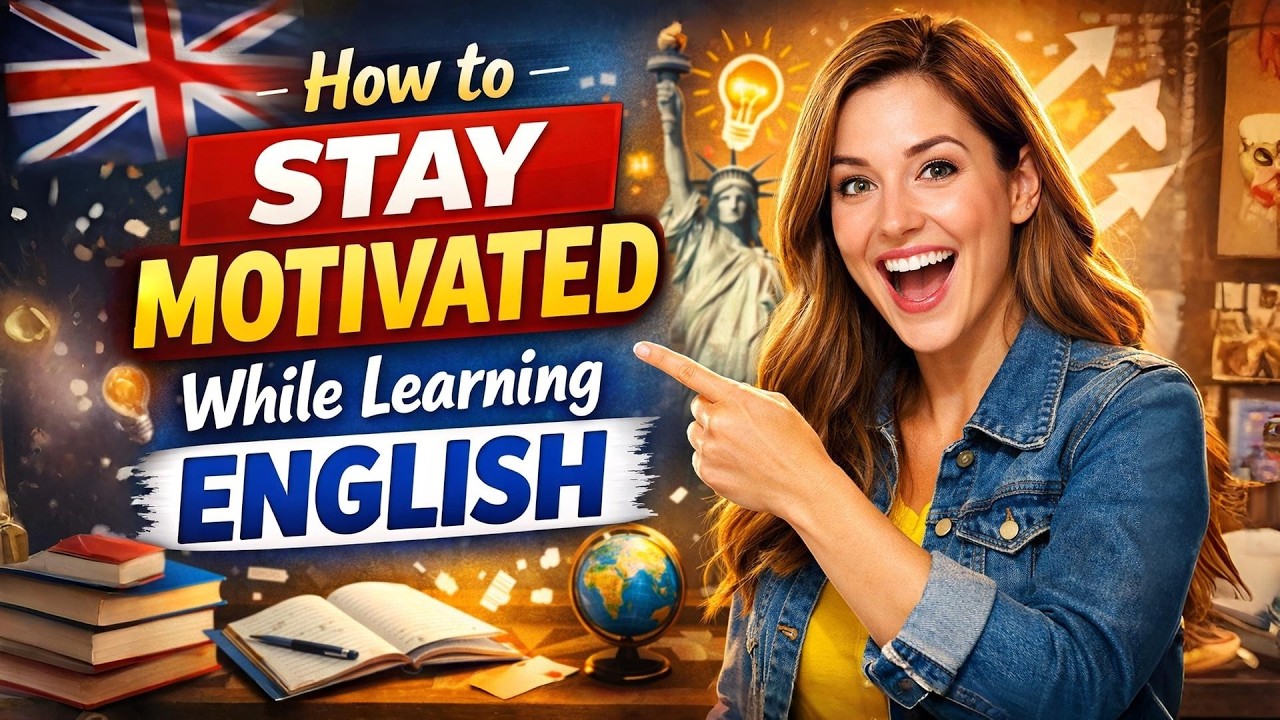 How to Stay Motivated While Learning English - Simple Tips & Tricks to ...