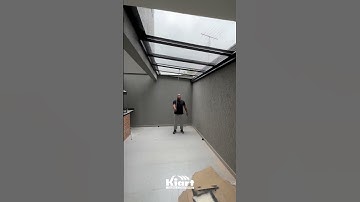 Telhado retrátil #paraguacupaulista #policarbonato #roofer #shorts