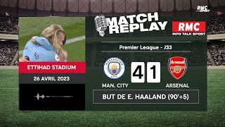 Premier League : Manchester City sans pitié avec Arsenal (4-1), le goal replay