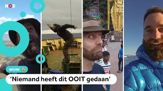 Wow! Man reist in 10 jaar naar ALLE landen ter wereld