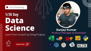 Data Science Master Class - Day 1/30