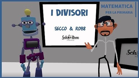 I divisori - La Matematica per la Primaria di Schooltoon
