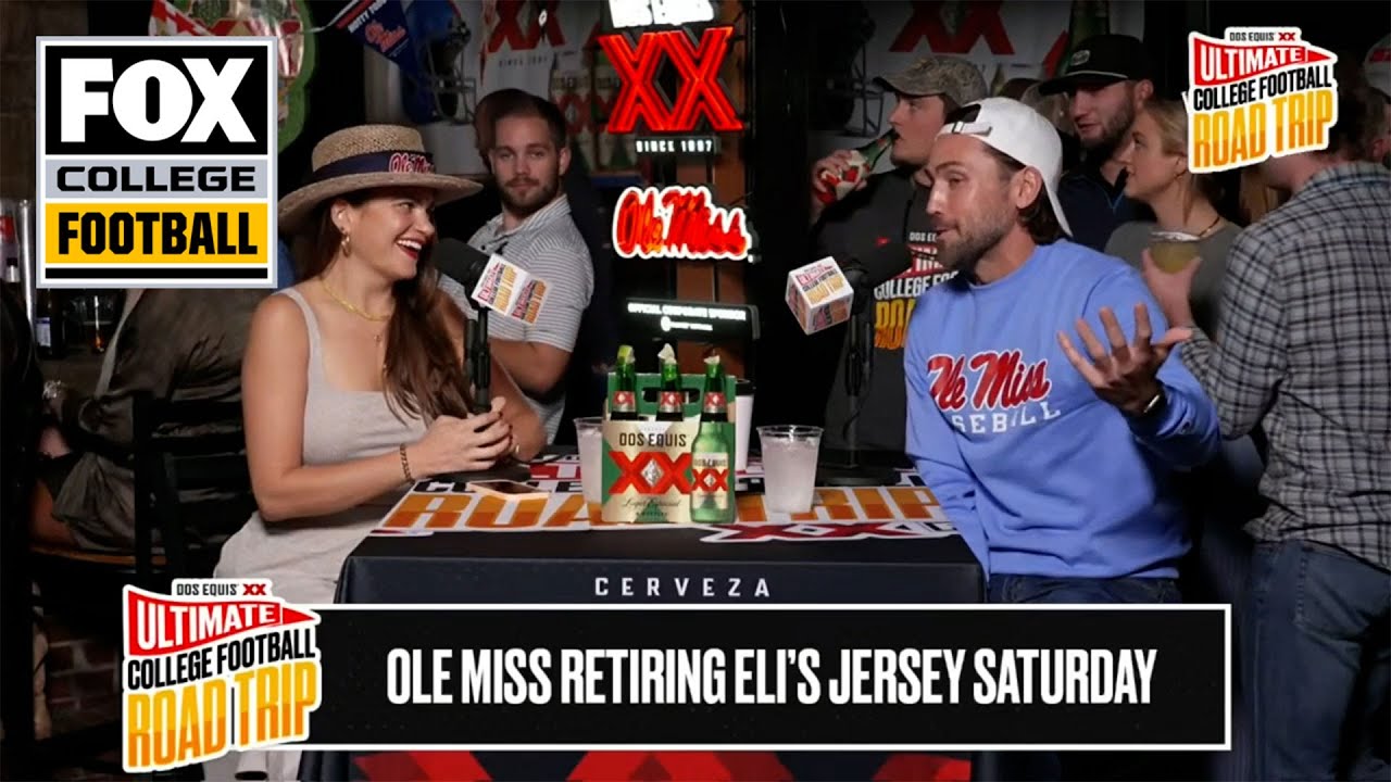 Charlotte Wilder on Ole Miss retiring Eli Manning’s jersey | Ultimate College Football Road Trip