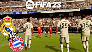 FIFA 23 - Real Madrid C.F. vs FC Bayern Munich - Intense Showdown | Ft. ViniciusJr, H.Kane