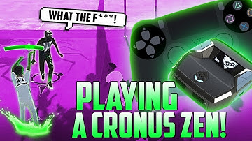 I PLAYED AGAINST A MODDED CONTROLLER ON NBA2K21 !!! THE CRONUS ZEN IS CRAZY..