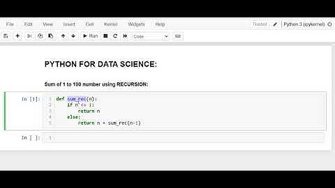 Python RECURSION Program | Sum of Natural Numbers [Interview Question]
