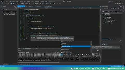 Learn C# - Message Box - Episode #35