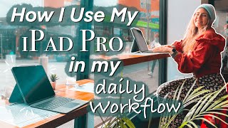 How I Use My iPad Pro in my Daily Workflow