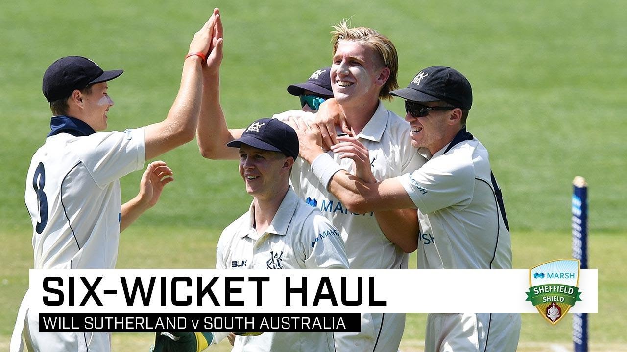 Sutherland claims career-best six-wicket haul | Marsh Sheffield Shield 2019-20