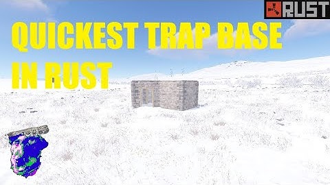 EASIEST/Quickest Trap Base in Rust - Rust 2022 Base Design