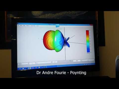 Dr Andre Fourie explains and shows what the radiation pattern of the LPDA-92 antenna. This is a wide band Log periodic antenna ...