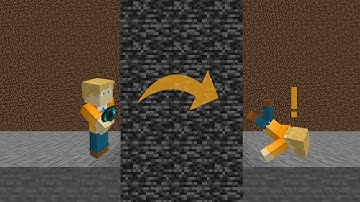 WALK through INFINITELY thick walls IN SURVIVAL! | Minecraft Glitch tutorial