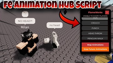 Roblox FE Animation Script - Best Troll Script, Animation Player (R6)