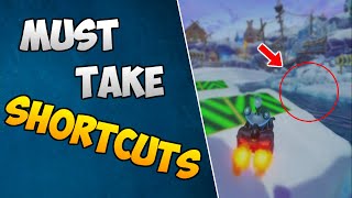 ALL SHORTCUTS In CTR | CTR Nitro Fueled Tips #2 | USE THEM OR ELSE!