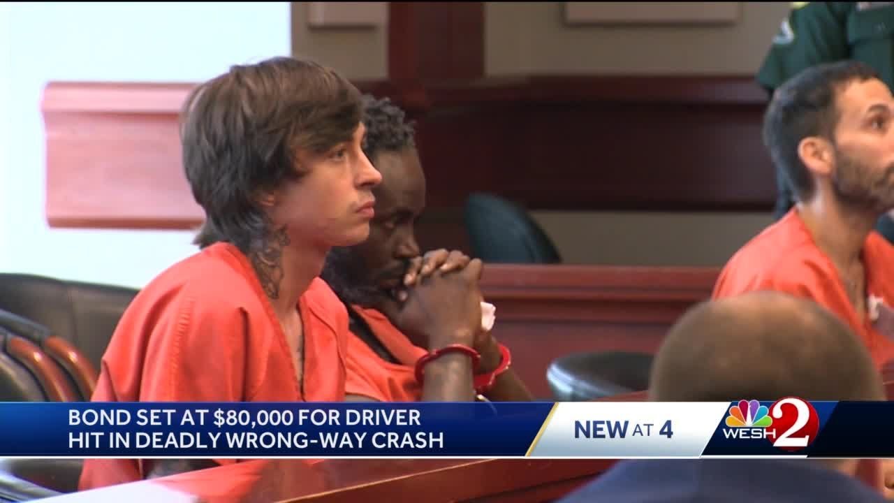 Bond set at $80,000 for driver hit in deadly wrong-way crash - YouTube
