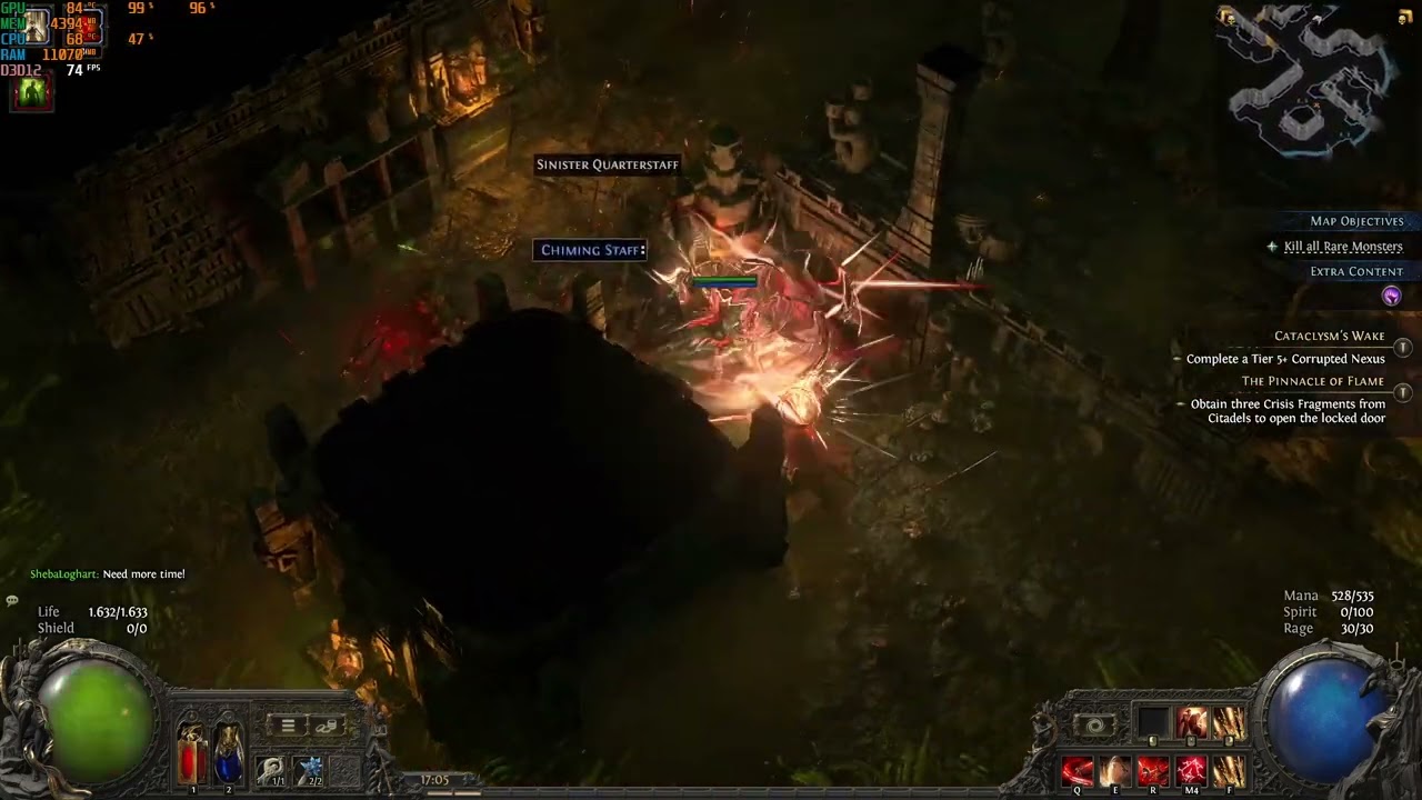 Path of Exile 2 - 0.2 RTX 2060 6gb + Ryzen 5 3600 - Maps performance