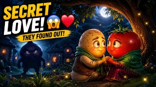 Aloo & Tomato’s SECRET LOVE STORY! 🥔❤️🍅 | Their Families Found Out… | AJ Vegetable Studio  News