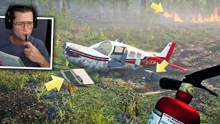 Plane Accident  Airplane Crash Investigator Simulator