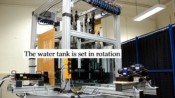 Quantitative experimental observation of a weak turbulence of inertial waves