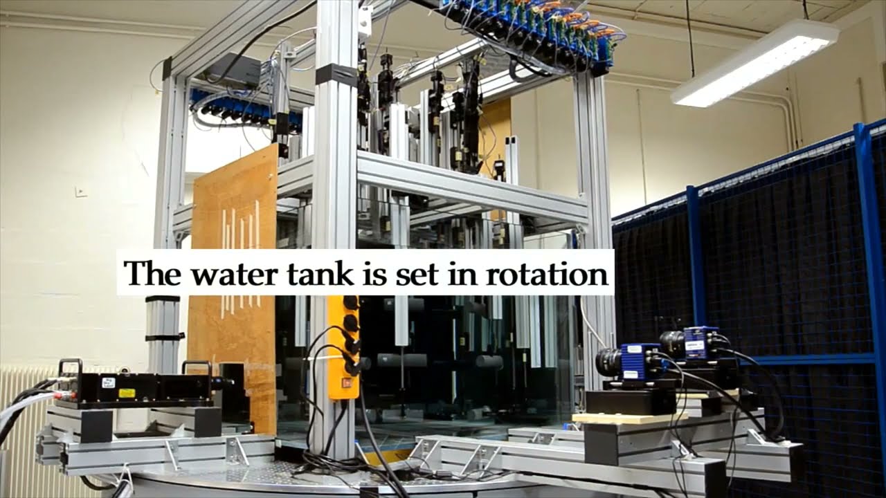 Quantitative experimental observation of a weak turbulence of inertial waves