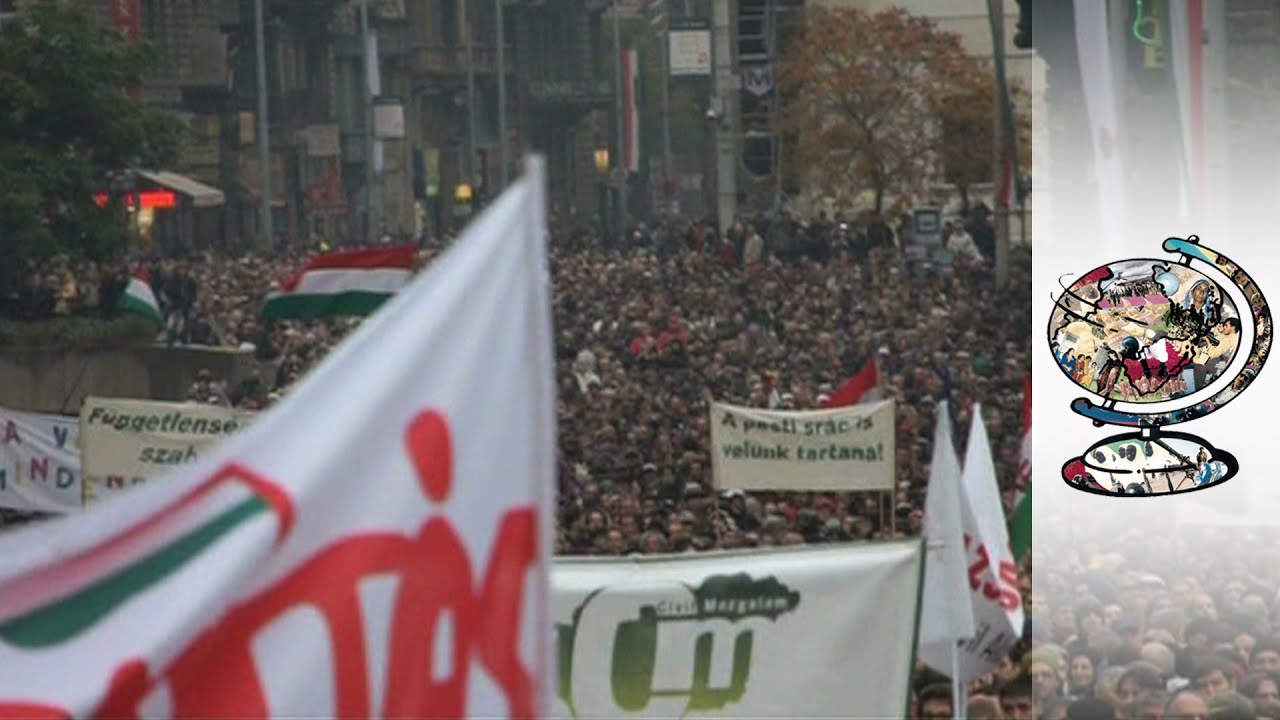 Political Chaos On The Streets Of Budapest (2016)