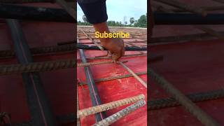 chair bar in slab reinforcement. chair bar kaise dete h #building#construction #works #shorts #viral
