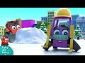 Ice Skating Accident! - Digley and Dazey | Construction Cartoons for Kids