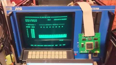 PPG Waveterm A with USB HxC Floppy Emulator