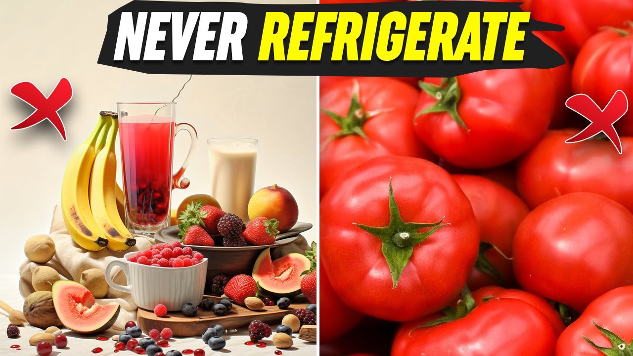 DO NOT Refrigerate These Foods Find Out Why! YouTube